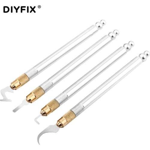 IC Chip CPU Remover Knife for Rework of Mobile Maintenance Chip Edge Scraping Glue Shovel Black Glue Degumming Cleaning Knives