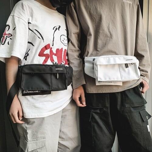 Waist pack Men small personality original Fanny pack tactical chest bag multi layer shoulder bags lover small pack c191 Unisex