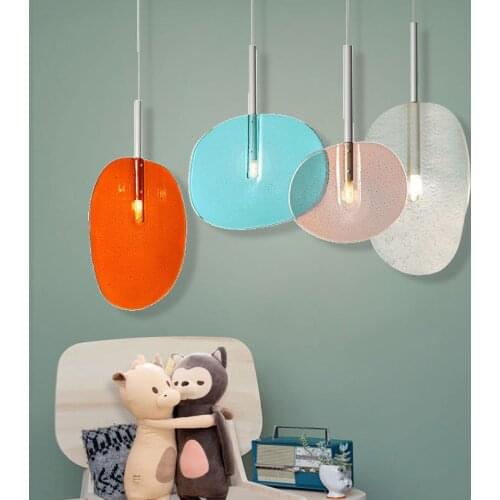 Nordic postmodern lollipop wave plate candy lollipop chandelier home store model room childrens room Chandelier