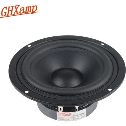 GHXAMP 5 INCH Woofer Speaker Unit Alto Stereo HOME Speaker MID-BASS HIFI Loudspeaker DIY 45W-90W 1PCS
