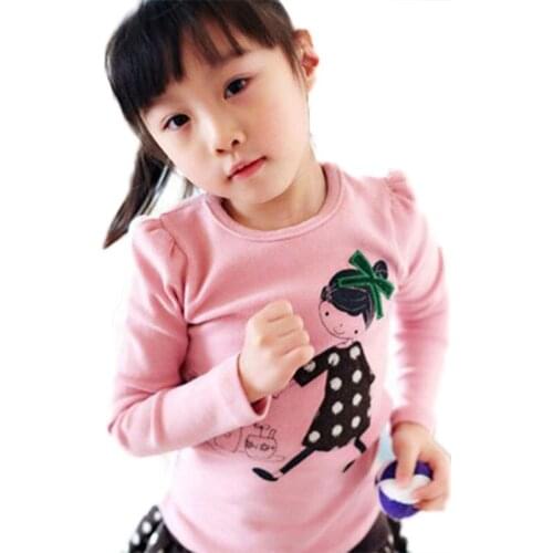 Baby Girl Tops Shirt Kids Child Toddler Soft Cotton Fall T-Shirt Tee New