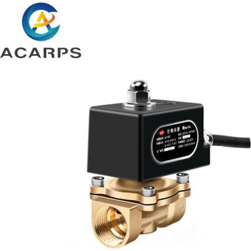 1/2" Explosion Proof Solenoid Valve Brass Normally Closed 220V Natural Gas Valve