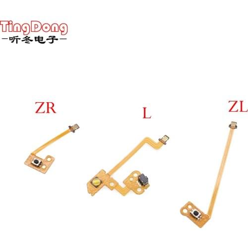 TingDong ZR/ZL/L Button Key Ribbon Flex Cable Replacement For Nintendo Switch Joy-Con
