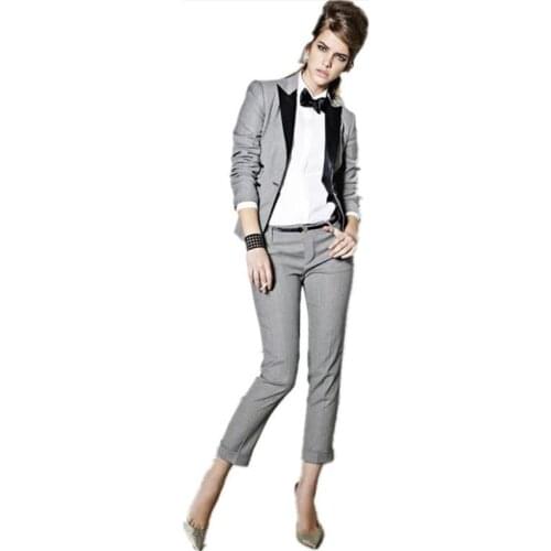 Auguswu Women's Blazers Blazers