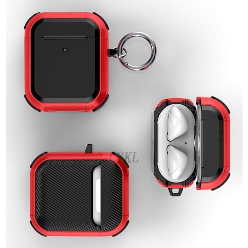 For Airpods Pro 3/2/1 Case Silicone Anti-fall Cover for Apple AirPod Air Pods 3 2 Case Accessories Earphone Coque with Keychain