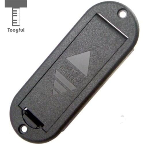 Tooyful 9V Battery Cover Case Box Compartment Parts For Active Guitar / Bass Pickups