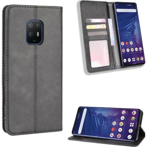 For Fujitsu Arrows 5G Case Luxury Flip PU Leather Wallet Magnetic Adsorption ShockProof Case For Fujitsu Arrows5G Phone Bags