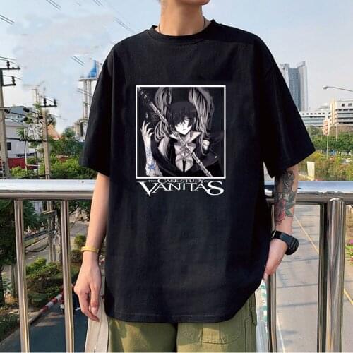 The Case Study of Vanitas Unisex T-shirt Harajuku O-neck Hot Anime Cloth Summer