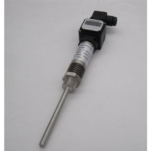 PT100 high temperature sensor, plug-in temperature transmitter transducer bring their own display,G1/2-0 ~ 400 degrees