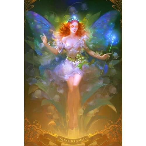 Cinderellion Angel The wooden puzzle 1000 pieces ersion jigsaw puzzle white card adult childrens educational toys