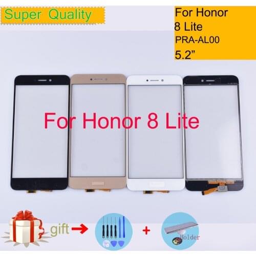 For Huawei Honor 8 Lite DUAL PRA-AL00 PRA-AL00X PRA-AL00 Touch Screen Touch Panel Sensor Digitizer Front Glass For Honor 8Lite