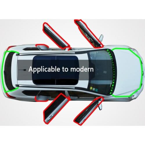 For the application of modern lang Ming map lead Rena yi sonata 8/9 yue na Ming map car door modification seal