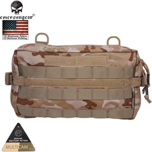 Emersongear Multi-functional 1000D Molle Edc Gear Utility Waist Pouch Bag Tactical Packs Survival Camping Equipment EM8347