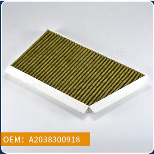 Cabin Filter A2038300918 For Mercedes benz C-CLASS W203 CL203 S203 2001-2011 C180 C200 C30 C320 Model Air Conditioning Filter