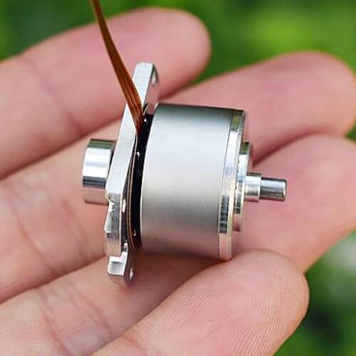 DC 12V 1000RPM micro model airplane pan/tilt motor, three-phase brushless motor 820KV unlimited position, continuous operation