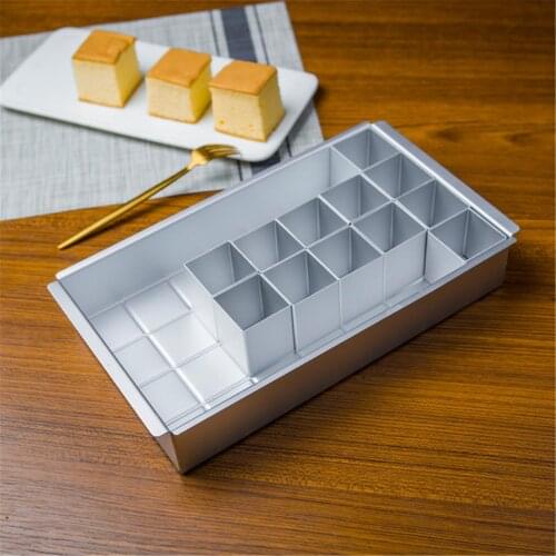 Multigrid Cake Baking Mould Number Letter Mold DIY Fondant Crafts Making Tool