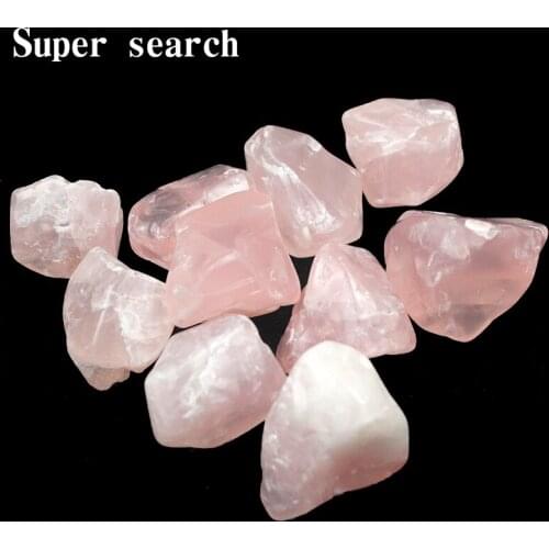 Natural Powder Crystal Raw Stone Jelly Powder Crystal Large Grain Crushed Stone Raw Ore Irregular Shape Without Drilling 15-30mm