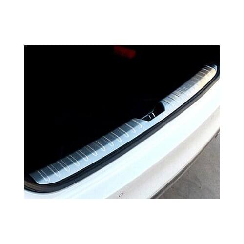 Stainless Inner rear bumper guard plate trim 1pcs For Kia Optima K5 2016 2017