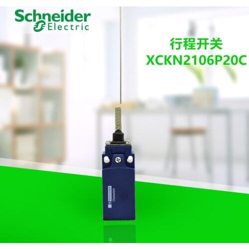 Optimized button micro-motion travel limit switch XCKN2106P20C 2P, 1NC+1NO quick-moving M20*1.5mm cable entry hole cat whisker