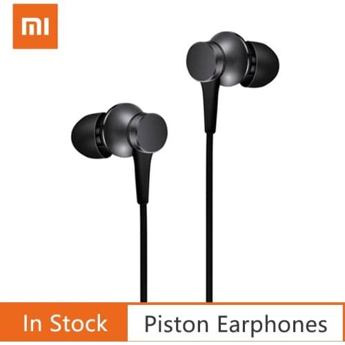 Original Xiaomi Piston Wired In Ear Earphones 3.5mm Fresh Youth Version with Mic Mi Earphone Earbuds For xiaomi Smart Phone