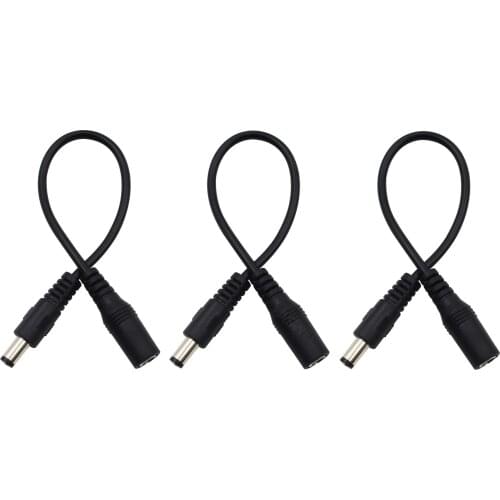 Keyboard Guitar Effect Pedal Power Supply Reverse Polarity Cable Lead 5.5 x2.1mm