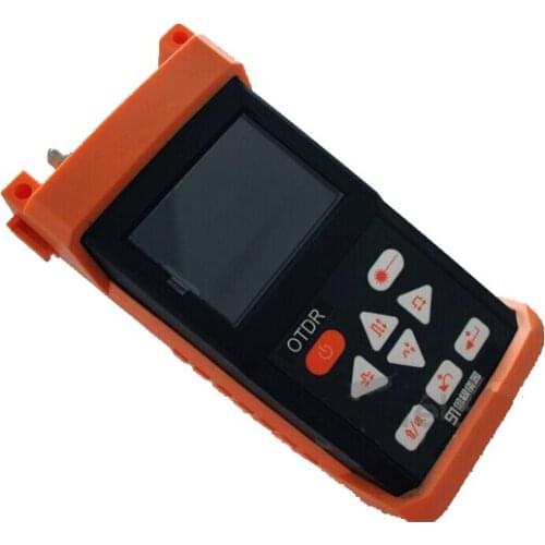 Handheld S120A- SM- OTDR 1310/1550nm Optical Time Domain Reflectometer 24dB S120A Integrated VFL Fiber Optic OTDR English menu
