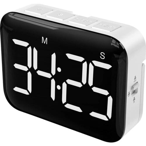LED Digital Display Kitchen Timer Big Digits Loud Alarm Timer Kitchen Cooking Timer Count Up Down Alarm Clock For Cooking Baking