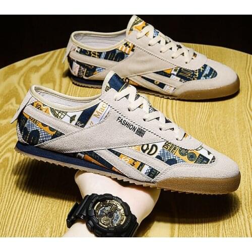 Fashion Men shoes spring 2021 new trend retro mesh forrest shoes casual men trend shoes tenis masculino