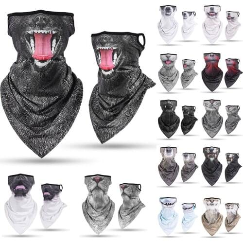 Adult halloween Unisex Breathable Face Masks Rave Bandana Neck Gaiter Tube Headwear For Women Men Face Scarf Mondmasker Wasbaar