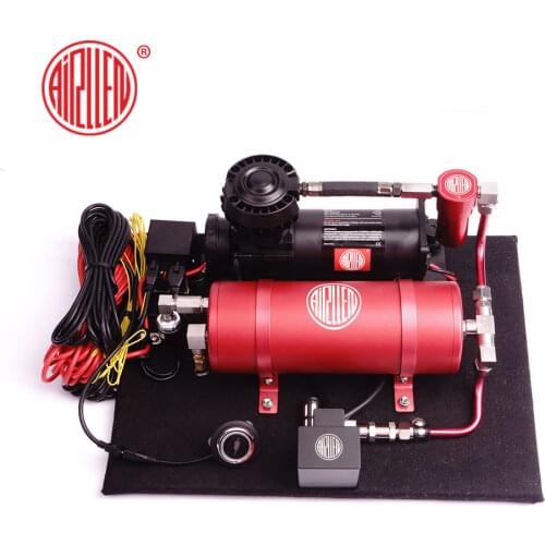 Airllen universal premium air cup lift controller system with air pump ,air tank etc./Pneumatic Modification/Red