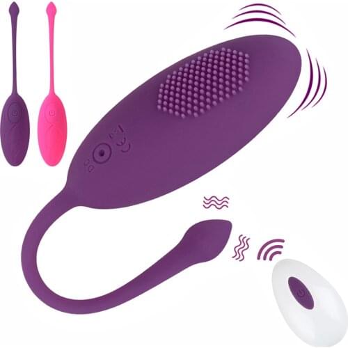 Remote Control G-Spot Massage for Women Sex Shop Kegel Ball Clitoris Stimulator Jumping Egg Vibrating Egg Vagina Vibrator