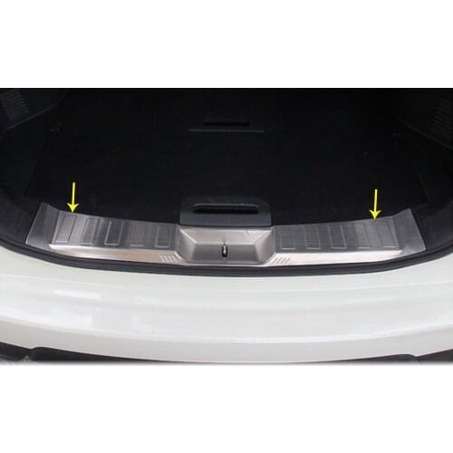 Car Inner Built Rear Bumper Trim Plate Lamp Frame Threshold Pedal Parts For Nissan X-Trail XTrail T32/Rogue 2017 2018 2019 2020