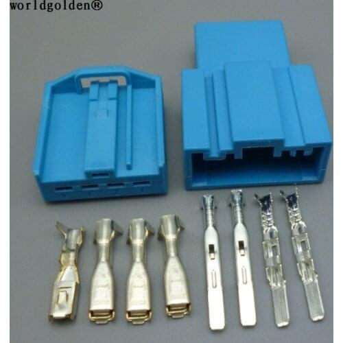 Worldgolden 1set For BMW all series sub-woofer adapter cable bass horn plug conversion lossless line Speaker plug cable