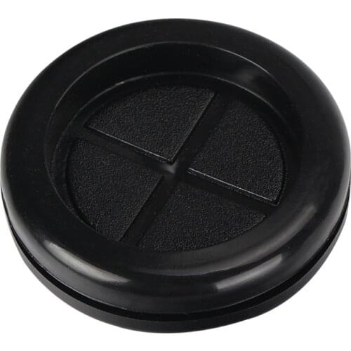 2pcs Rubber Wire Hole dust Covers Plugs 50mm Circlip cable seal Ring grommet gasket inlet outlet case box plate cable protector