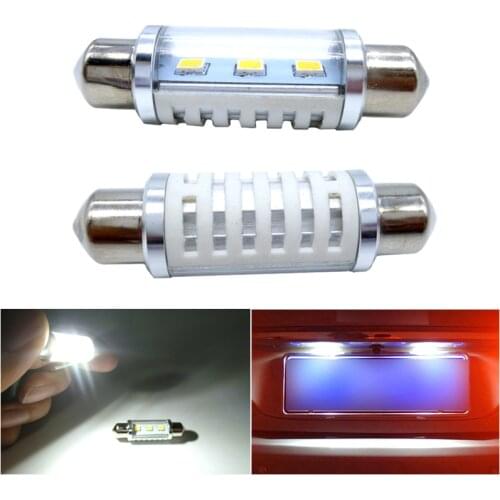 2x Canbus C5W LED Festoon C5W Trunk Dome Map Bulb Light For Audi A3 8P 8L A4 B5 B6 A6 C5 C6 A8 D2 TT Q3 Q5 Q7 S4 S2