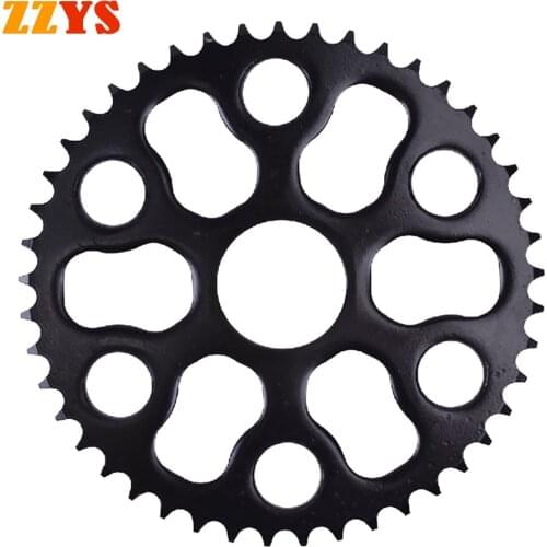 428 45T 45 Tooth Motorcycle Transmission Rear Sprocket Gear Staring Wheels For Yamaha XG250 XG 250 Tricker 250 428-45T 250CC