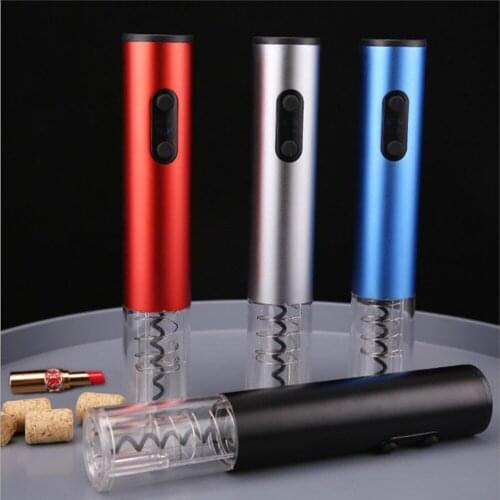 Electric Wine Opener Automatic Corkscrew Wine Bottle Opener with Foil Cutter Wine Bottle Opener Kichen Accessories