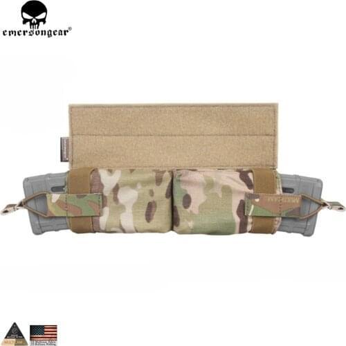 EMERSONGEAR Tactical Mag Pouch Side-Pull Magazine Pouch M4 Tactical Molle Mag Hook&Loop Combat Multicam EM9044