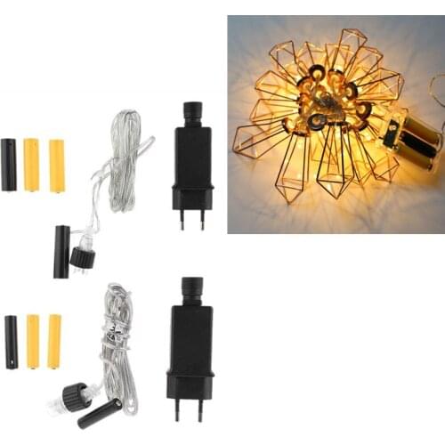 EU Plug AA AAA Battery Eliminator Replace 2x 3x AA AAA Battery Power Supply Cable for Radio Holiday LED Light Electric Toy