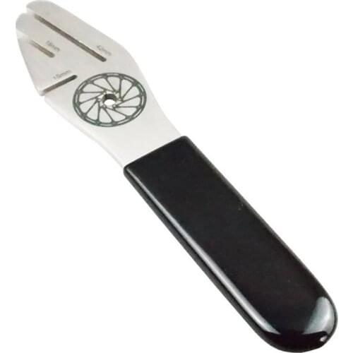 Mountain Bike Wrench Bicycle Brake Disc Flattening Correction Rotor Alignment Truing Tools Stainless Steel Repair Tool
