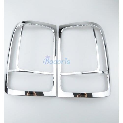 Chrome Car Styling Taillight Cover Light Frame Lamp Panel 2011 2012 2013 2014 2015 For Volkswagen VW Amarok Pick Up Accessories