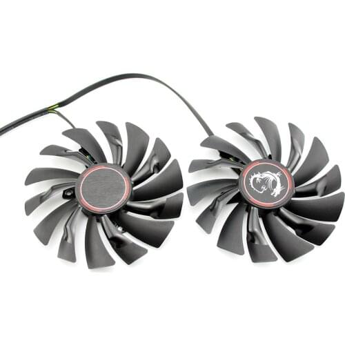 Original 95MM PLD10010S12HH 6Pin Graphics Video Card Cooler Fan For MSI GTX970 GeForce GTX 970 GAMING Dual Fans Twin Cooling Fan