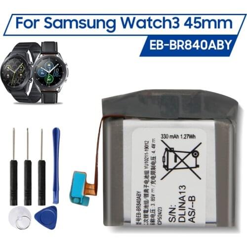 Original Replacement Watch Battery EB-BR840ABY For Samsung Watch3 SM-R840 Watch3 Version 340mAh Watch Batteries