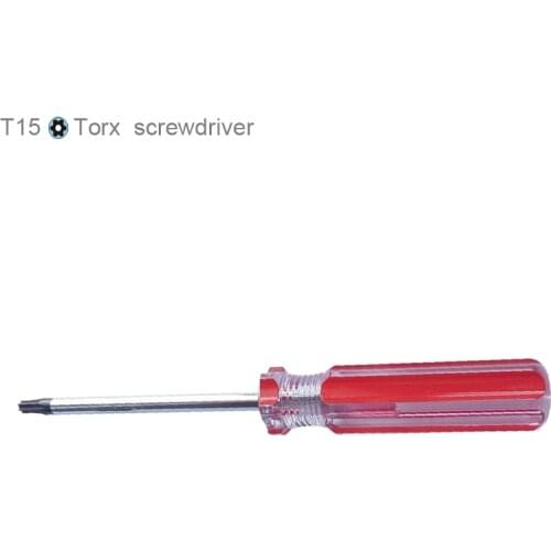 T15 Security Torx Screwdriver Tool Opening for Dyson DC01, DC02, DC03, DC04, DC05, DC07, DC08, DC14, DC19 and DC25, 12pcs/lot