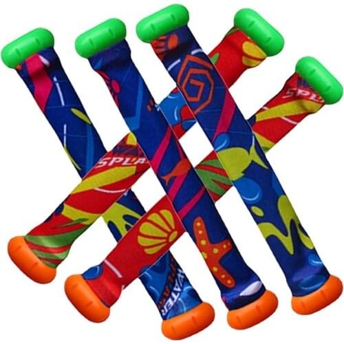 Diving Stick Game Toy Cloth Stick Stick Summer Childrens Swimming Pool Training Underwater Diving Stick Play Water Toy 5 Pieces