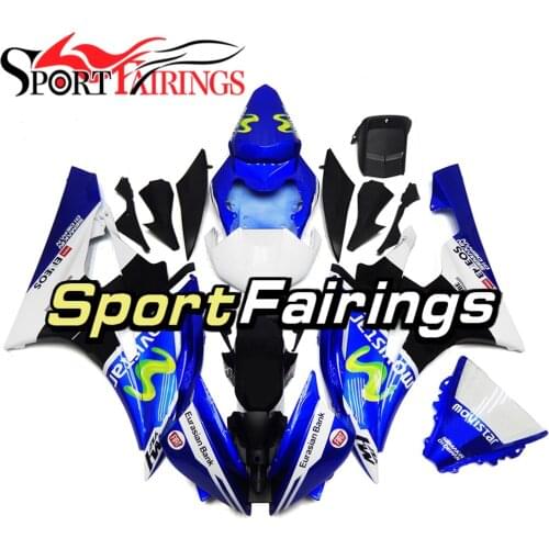 Complete Fairings For Yamaha YZF 600 R6 06 07 2006 2007 ABS Motorcycle Bodywork Cowling Carene Blue Black Blue White Fairing Kit