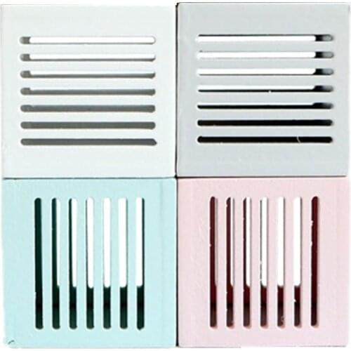 Handcraft Cube Wooden Drawer Set 1/12 Doll House 1/8 Dolls Scenes Decoration