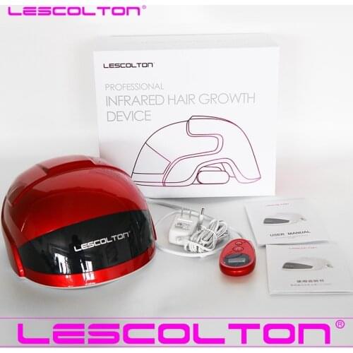 Lescolton LLLT Hair Regrowth Laser Helmet Professional Therapy Anti Loss Treatment Promote Hair Cap Device For Men and Women