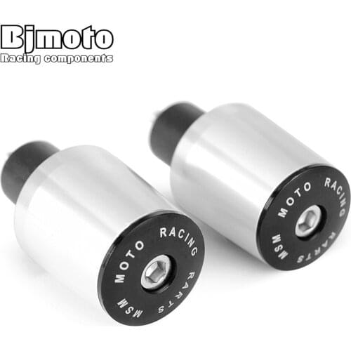 BJMOTO Motorcycle HandleBar End Bar ends For Honda CBR 600 F1 F2 F3 F4 F4i CB 599 600 919 22mm handlebars with 18mm inner hole