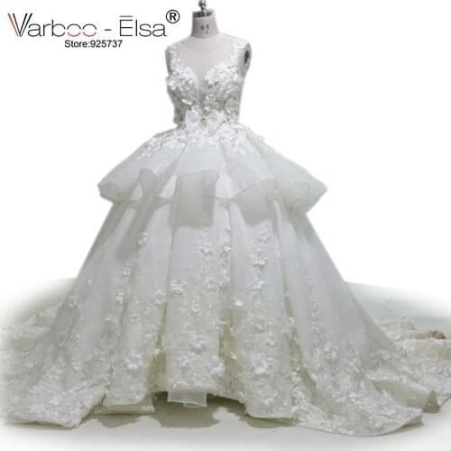 VARBOO_ELSA Wedding Dresses For A Magnificent Figure